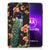Motorola One Macro TPU Hoesje Pauw met Bloemen