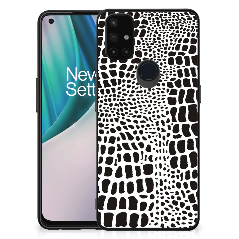 OnePlus Nord N10 5G Dierenprint Telefoonhoesje Slangenprint