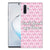Samsung Galaxy Note 10 Plus Silicone-hoesje Flowers Pink DTMP