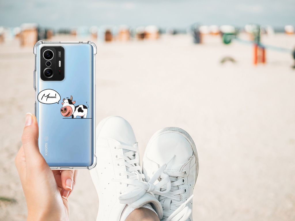 Xiaomi 11T | 11T Pro Stevig Bumper Hoesje Cow