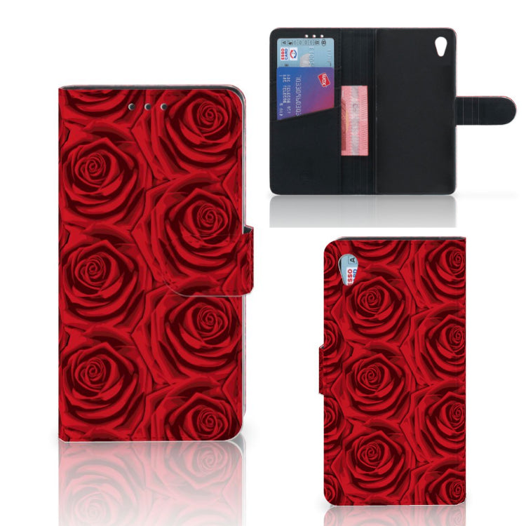 Sony Xperia Z3 Hoesje Red Roses