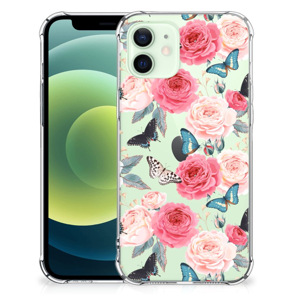 iPhone 12 Mini Case Butterfly Roses B2C Telecom