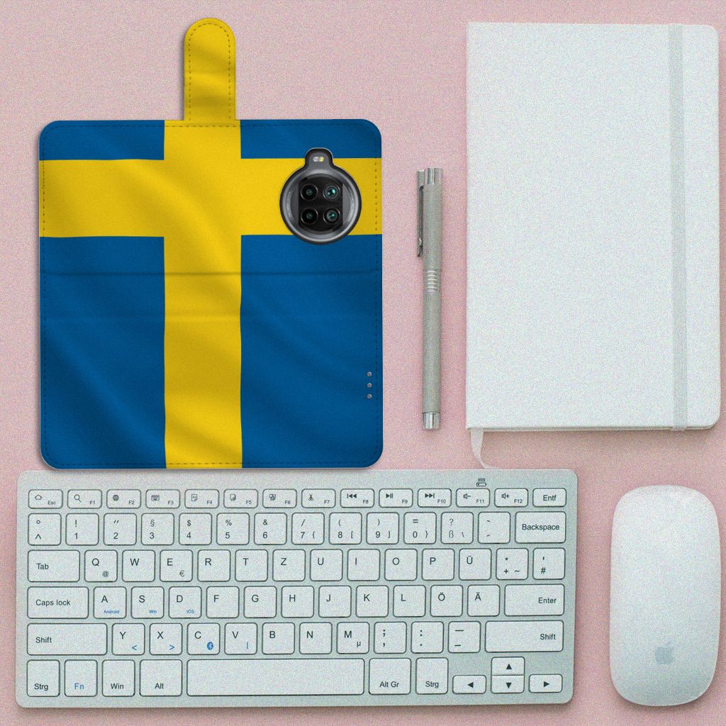Xiaomi Mi 10T Lite Bookstyle Case Zweden