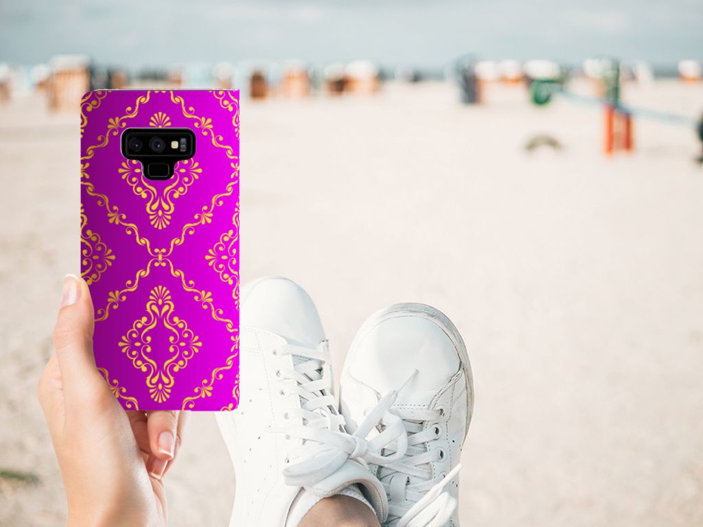 Telefoon Hoesje Samsung Galaxy Note 9 Barok Roze