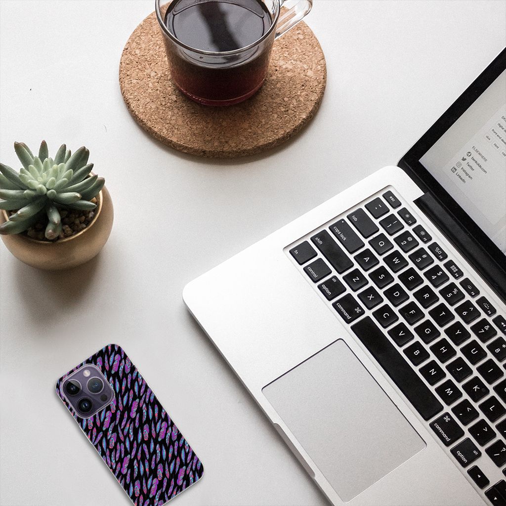 Apple iPhone 14 Pro TPU bumper Feathers Color B2C Telecom