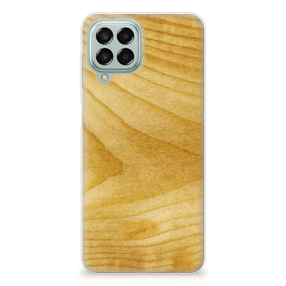 Samsung Galaxy M33 Bumper Hoesje Licht Hout B2C Telecom