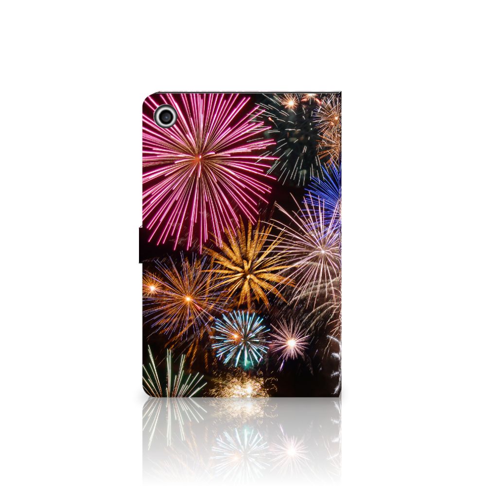 Lenovo Tab M10 Plus 3rd Gen 10.6 inch Tablet Hoes met standaard Vuurwerk