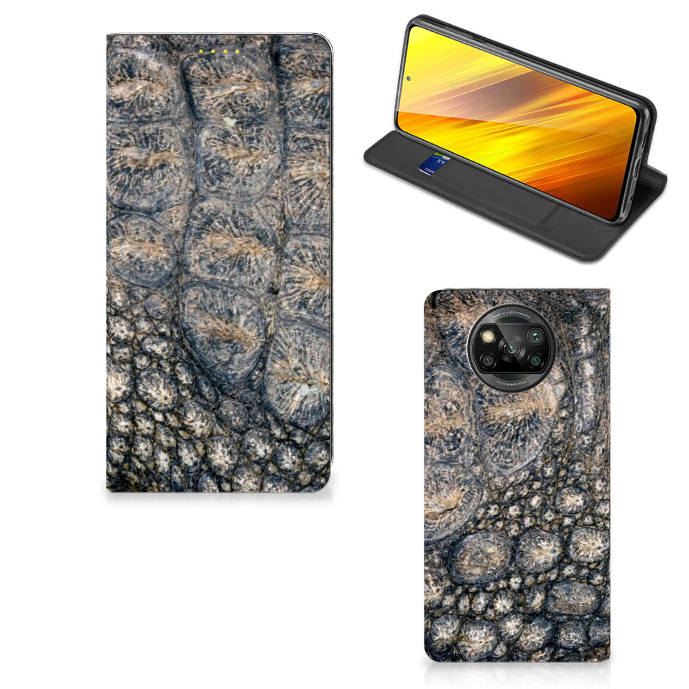 Xiaomi Poco X3 Pro | Poco X3 Hoesje maken Krokodillenprint