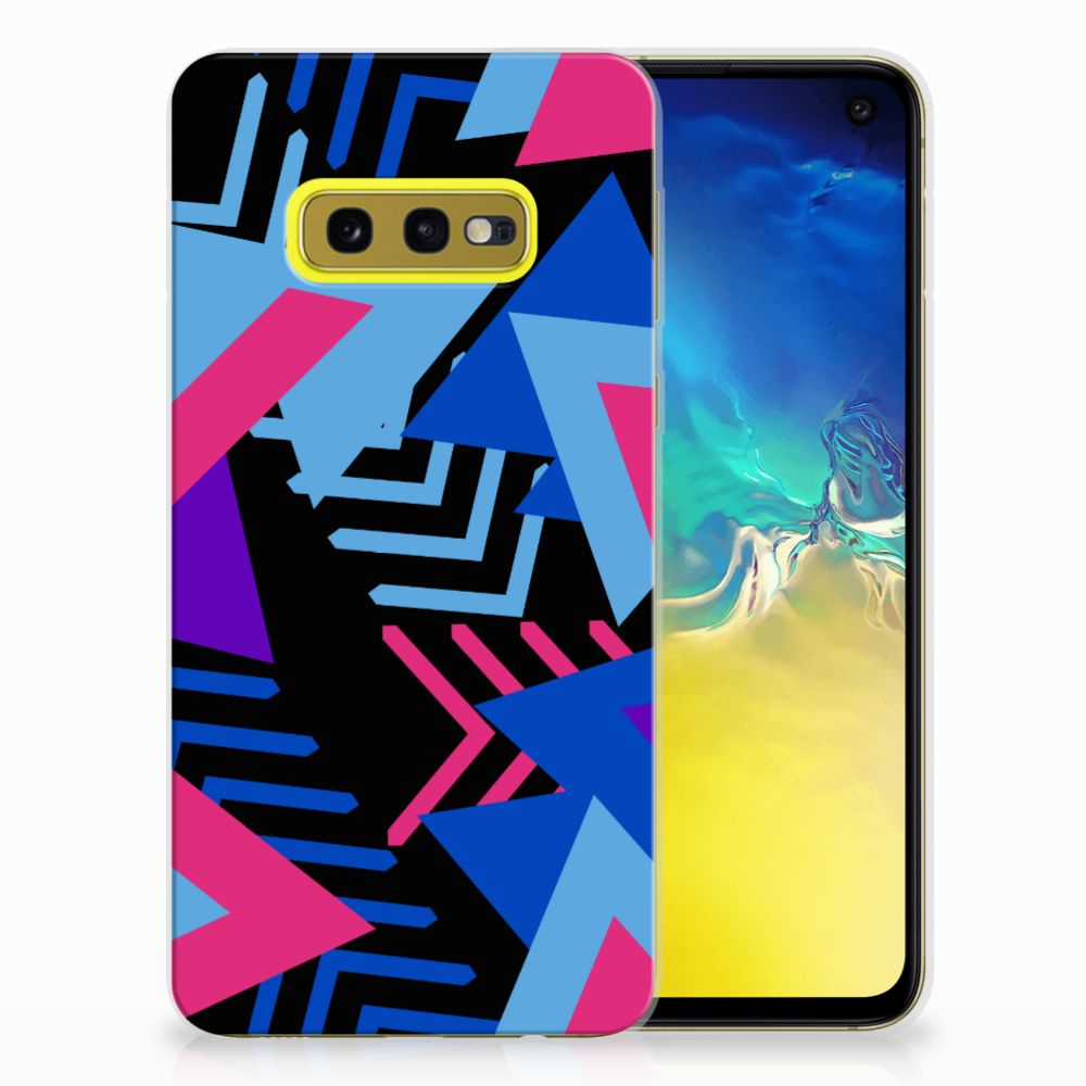 Samsung Galaxy S10e TPU Hoesje Funky Triangle