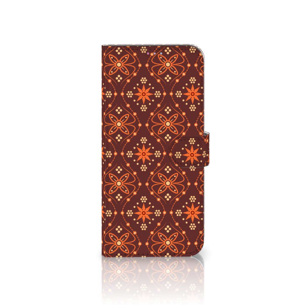 Motorola Moto G60s Telefoon Hoesje Batik Brown
