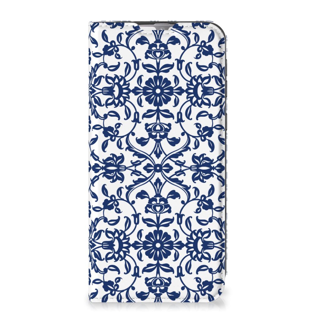Samsung Galaxy M31 Smart Cover Flower Blue - B2C Telecom