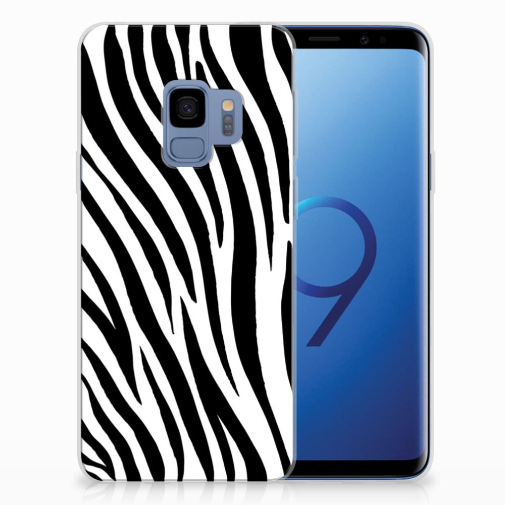 Samsung Galaxy S9 TPU Hoesje Zebra
