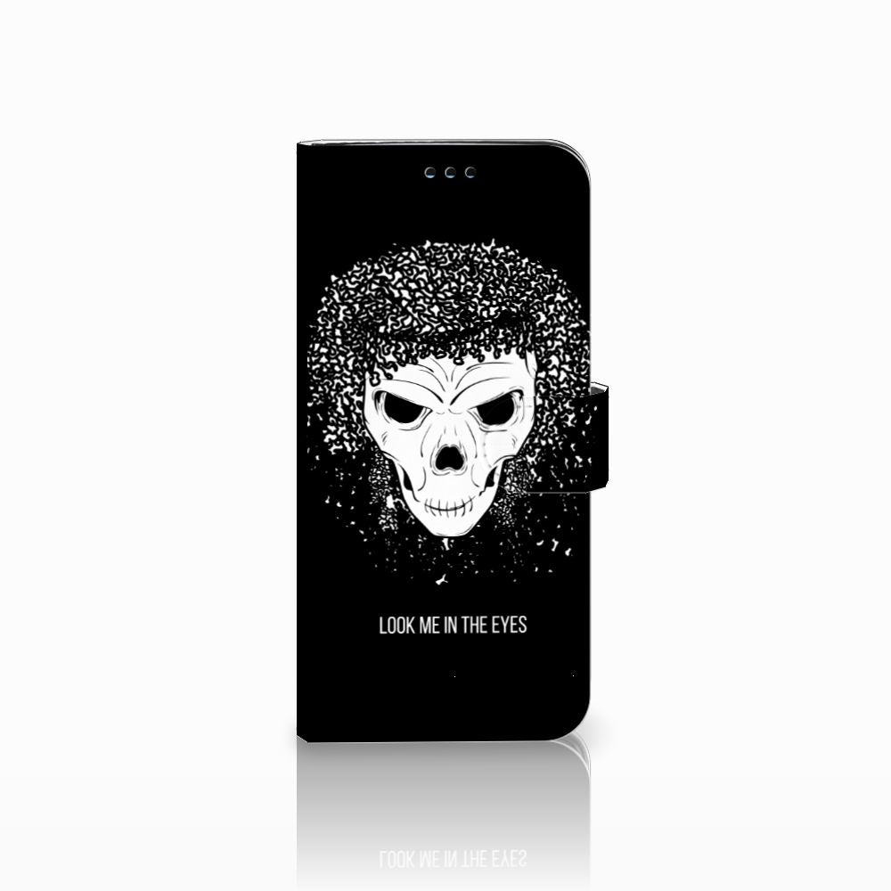 Telefoonhoesje met Naam Samsung Galaxy S9 Plus Skull Hair