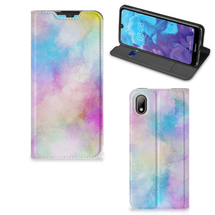 Bookcase Huawei Y5 (2019) Watercolor Light