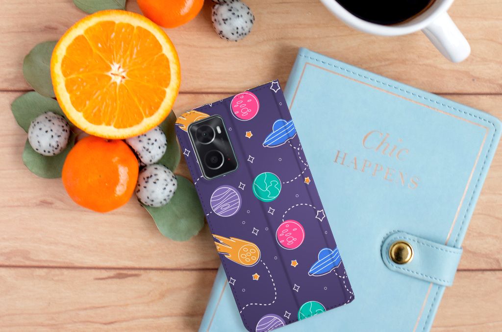 OPPO A96 | A76 Hippe Standcase Space - B2C Telecom