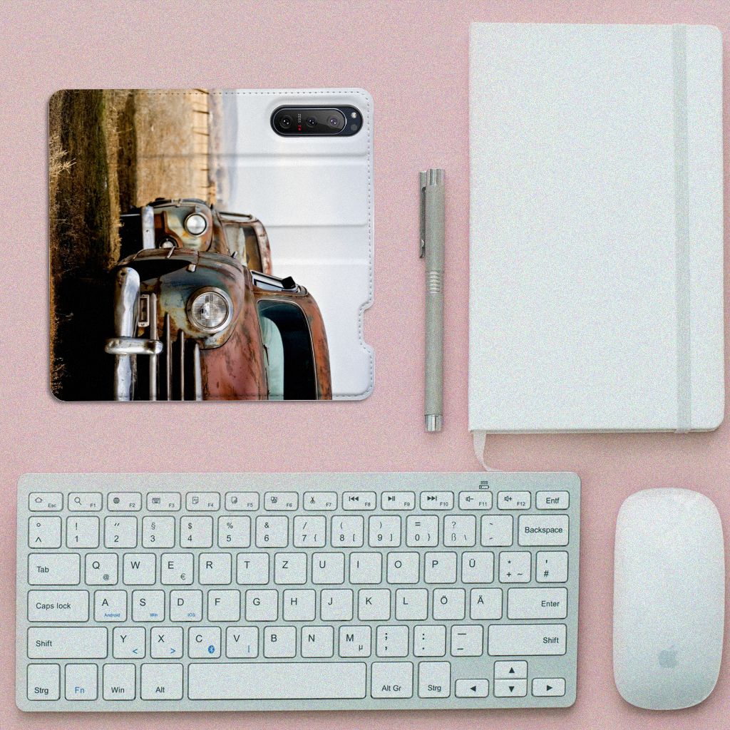 Sony Xperia 5 II Stand Case Vintage Auto - B2C Telecom