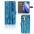 OPPO Find X3 Neo 5G Book Style Case Wood Blue