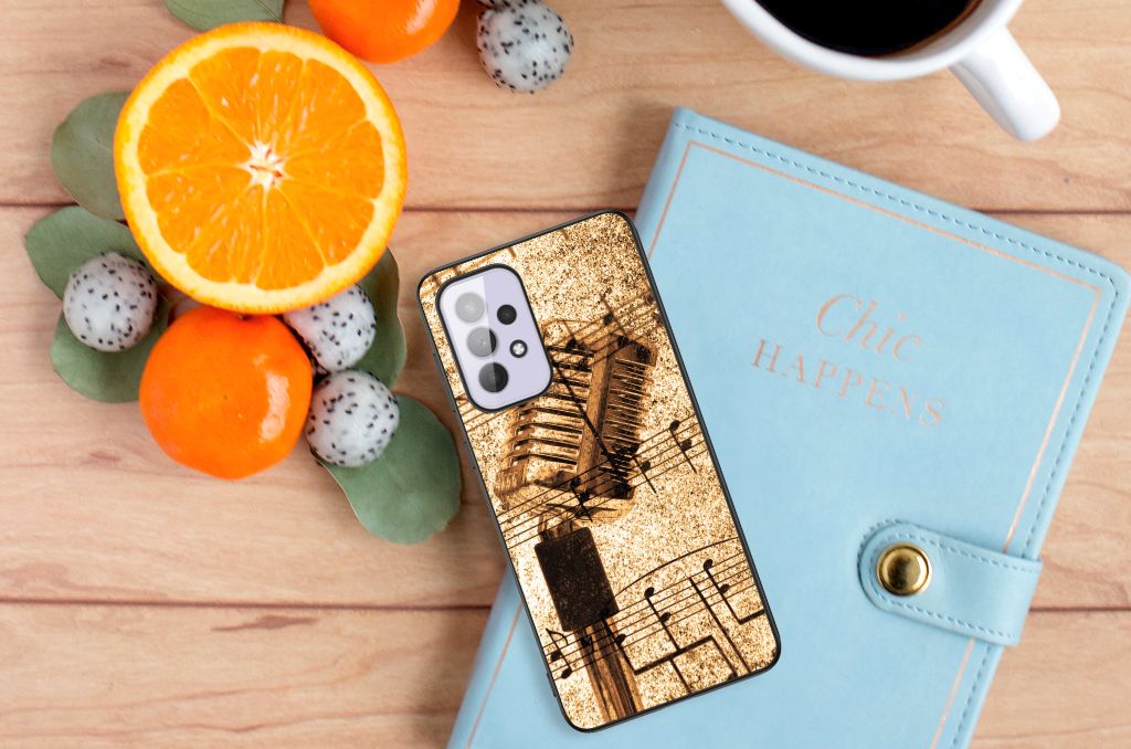 Samsung Galaxy A33 5G Silicone Back Case Bladmuziek B2C Telecom