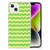 iPhone 14 Doorzichtige Silicone Hoesje Waves Green B2C Telecom