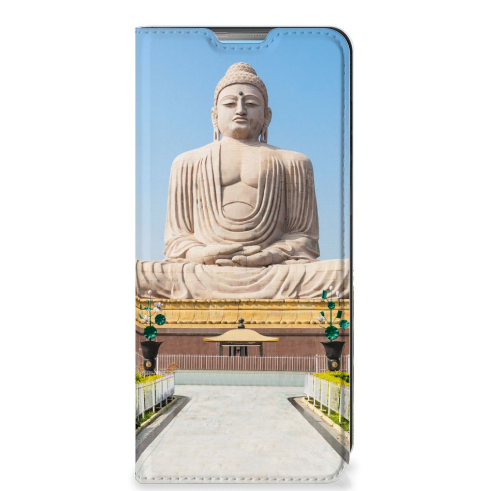 OPPO A74 4G Book Cover Boeddha - B2C Telecom