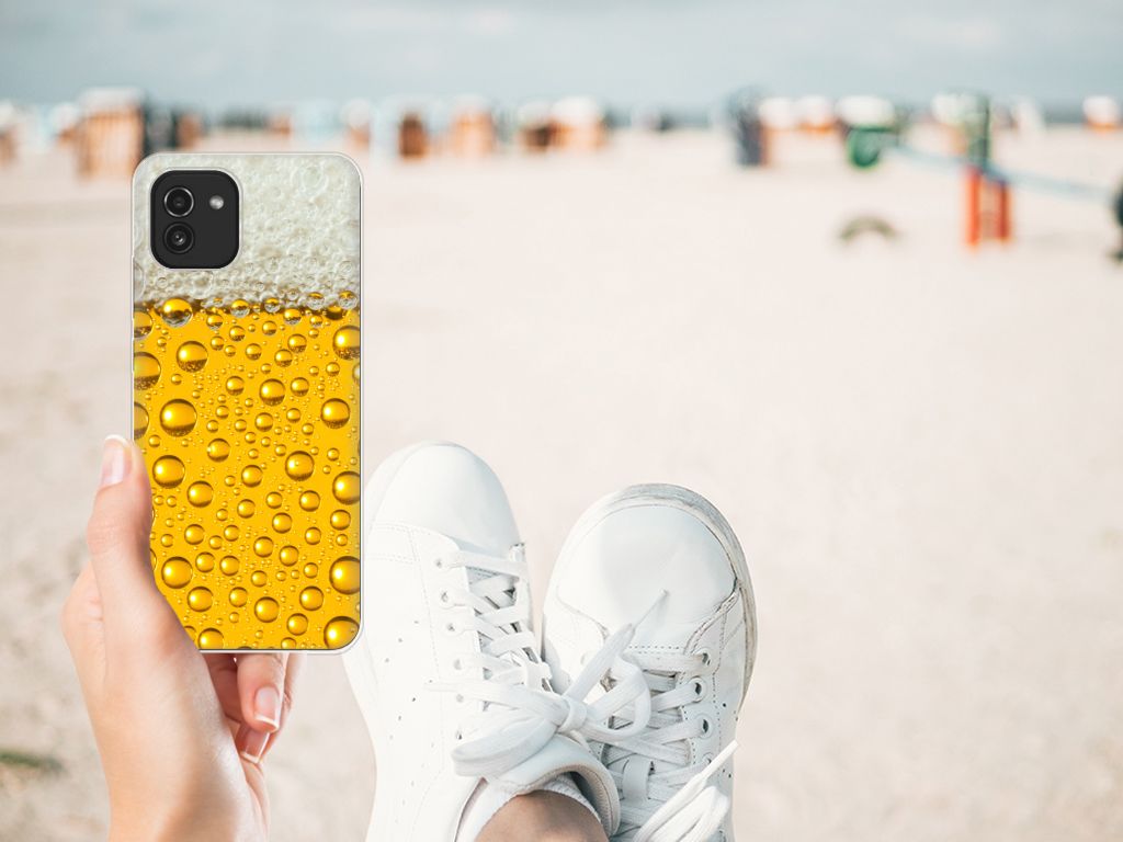 Samsung Galaxy A03 Siliconen Case Bier B2C Telecom