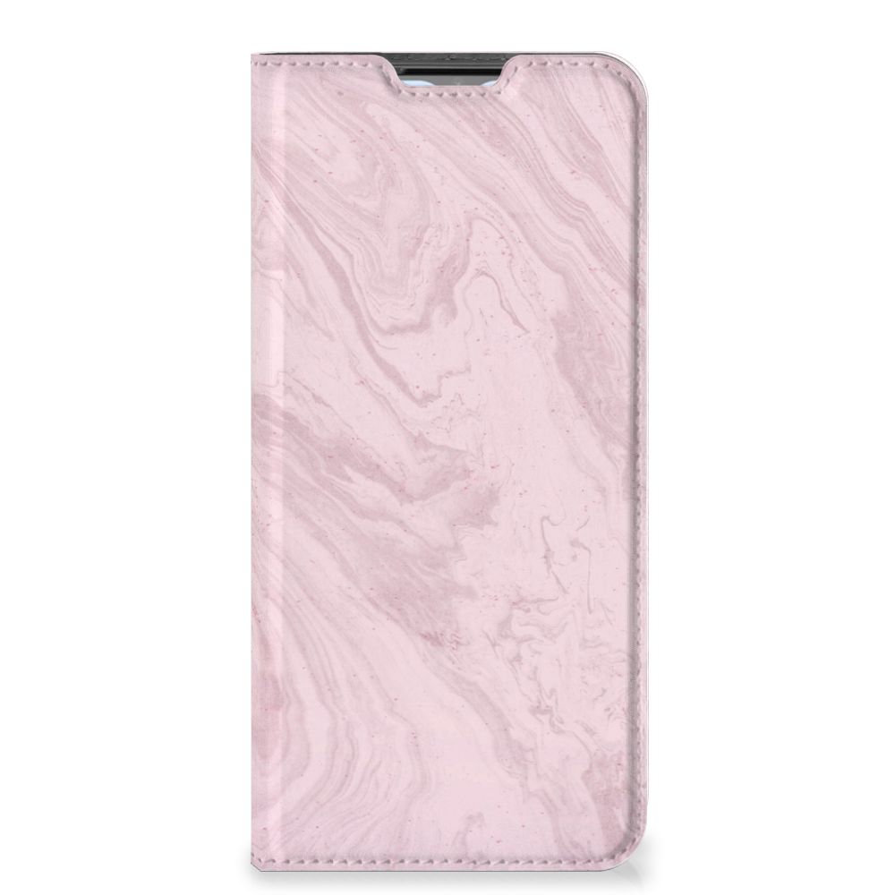 OPPO A54s | A16 | A16s Standcase Marble Pink - Origineel Cadeau Vriendin