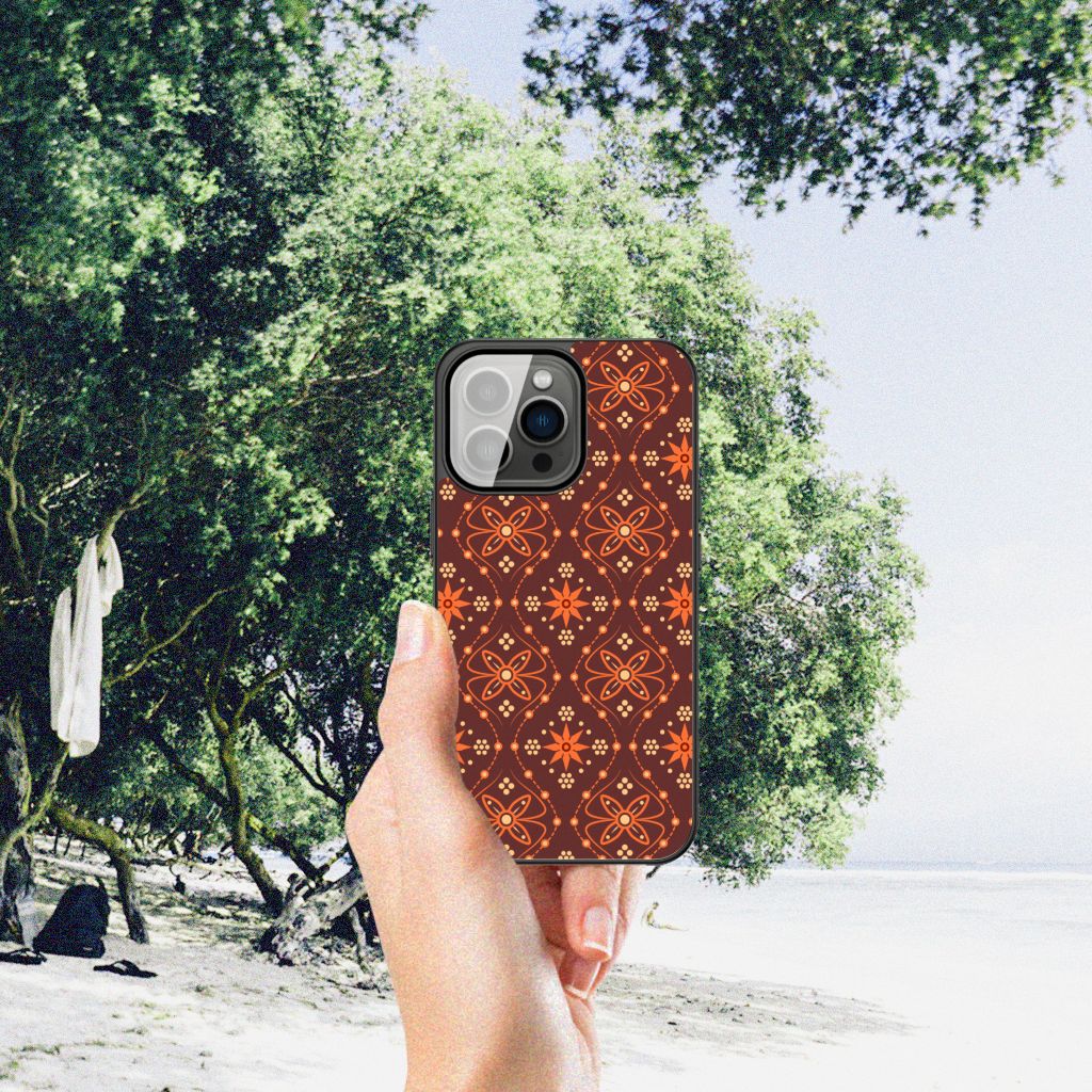 iPhone 13 Pro Back Case Batik Brown B2C Telecom
