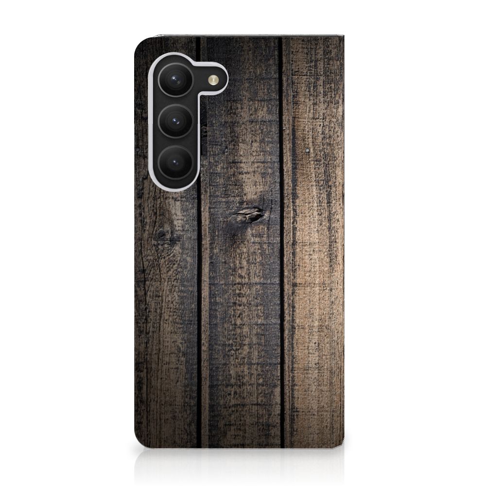 Samsung Galaxy S23 Book Wallet Case Steigerhout - B2C Telecom