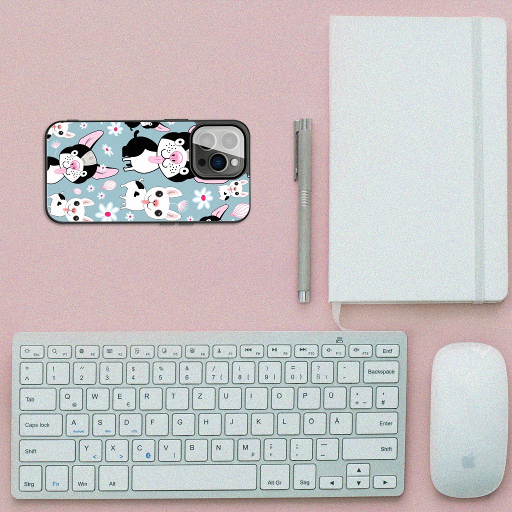 iPhone 13 Pro Dierenprint Telefoonhoesje Hondjes B2C Telecom