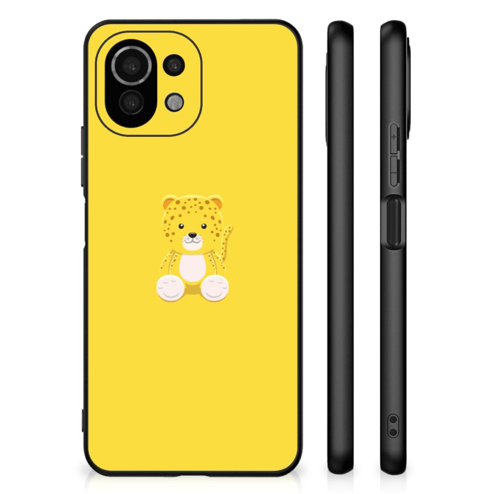 Xiaomi 11 Lite 5G NE | Mi 11 Lite Hoesje Baby Leopard