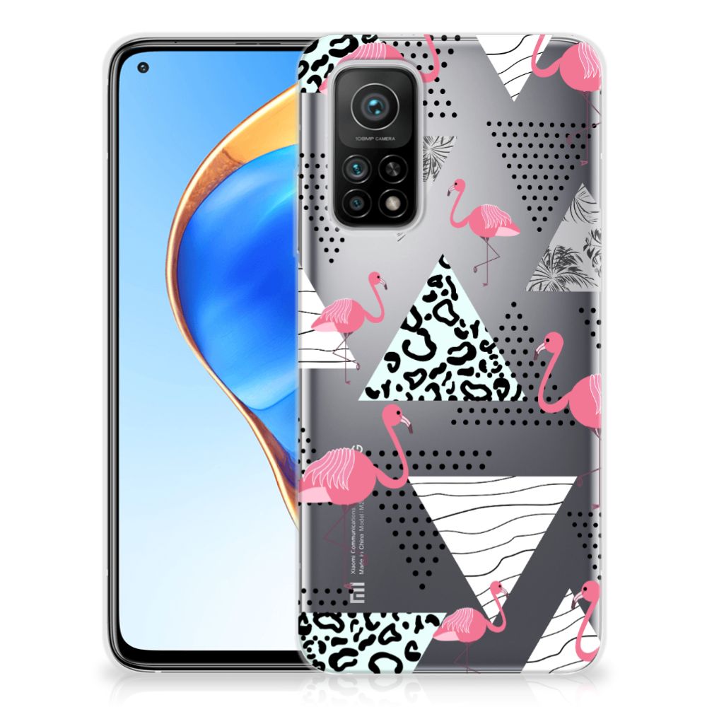 Xiaomi Mi 10T | 10T Pro TPU Hoesje Flamingo Triangle B2C Telecom