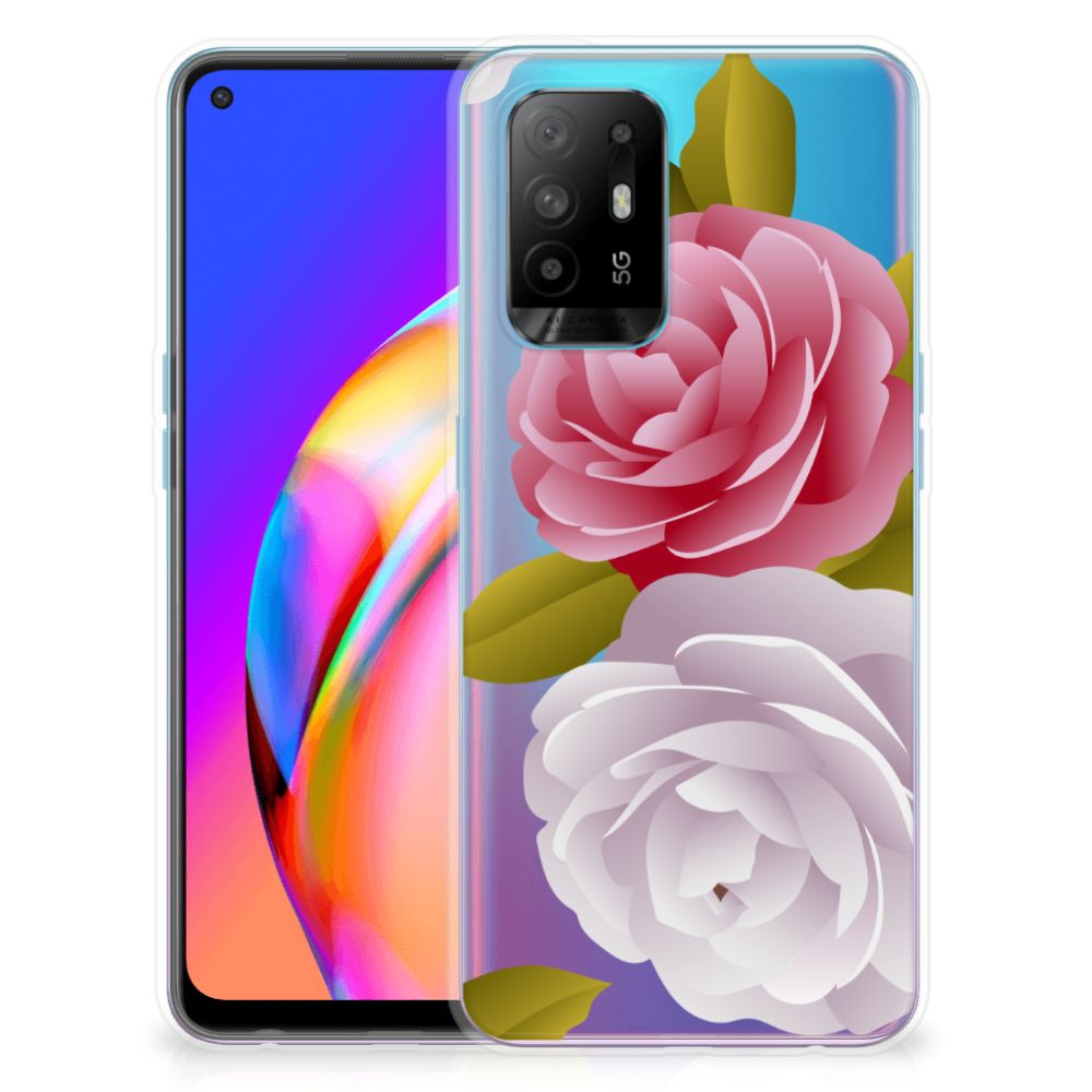 OPPO A94 5G | Reno5 Z TPU Case Roses