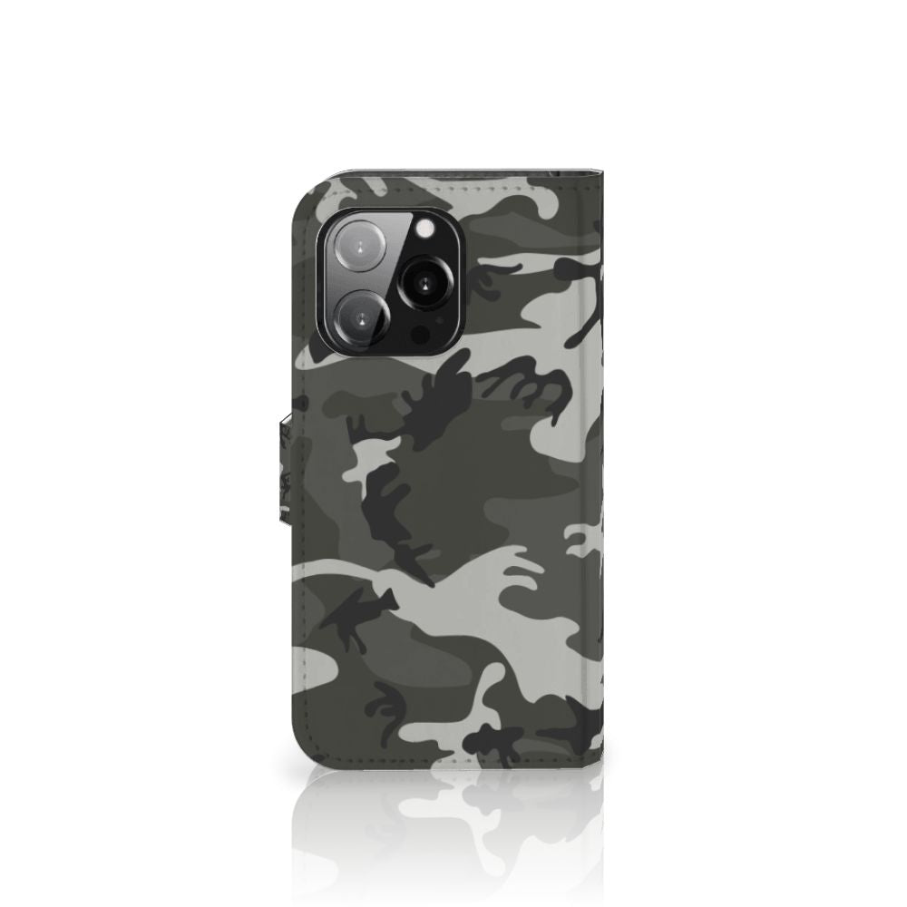 iPhone 13 Pro Telefoon Hoesje Army Light