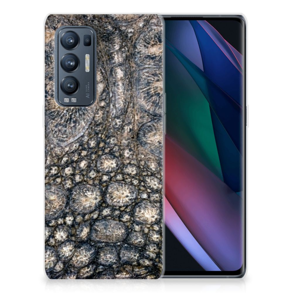 OPPO Find X3 Neo TPU Hoesje Krokodillenprint B2C Telecom
