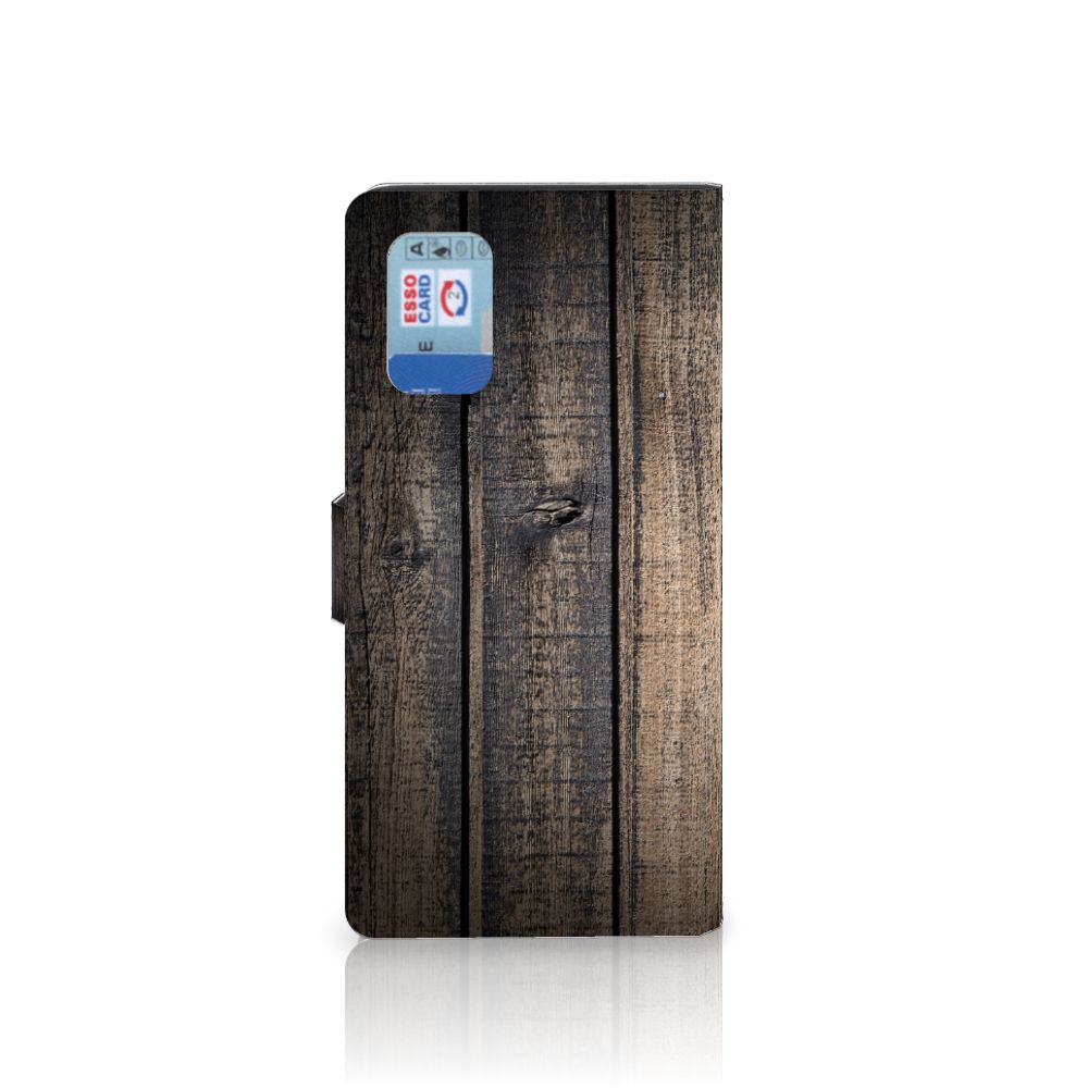 Samsung Galaxy A02s | M02s Book Style Case Steigerhout