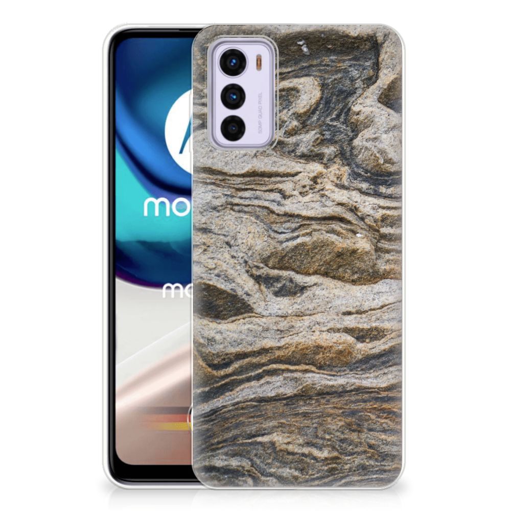 Motorola Moto G42 TPU Siliconen Hoesje Steen B2C Telecom