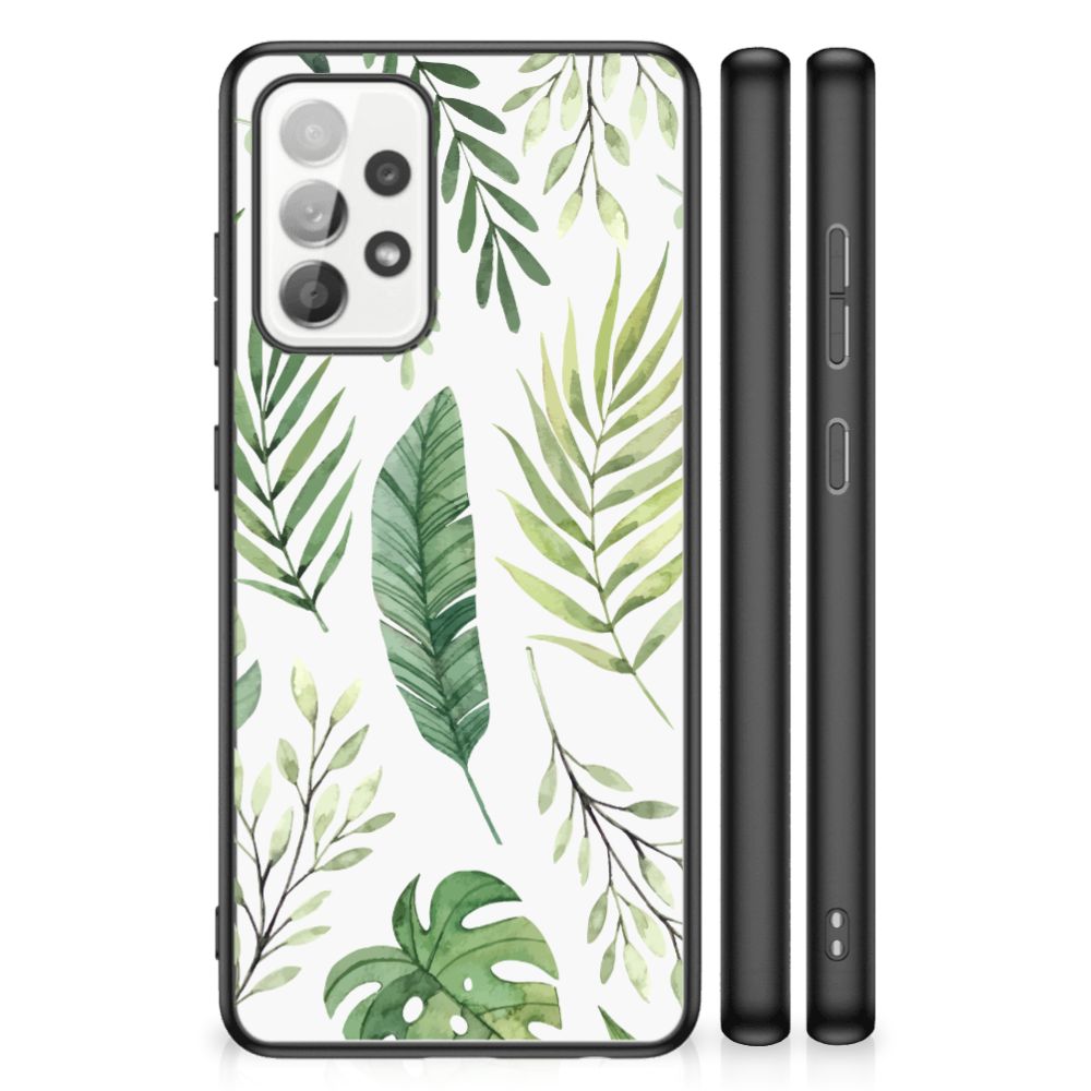 Samsung Galaxy A52 | A52s (5G/4G) Bloemen Hoesje Leaves