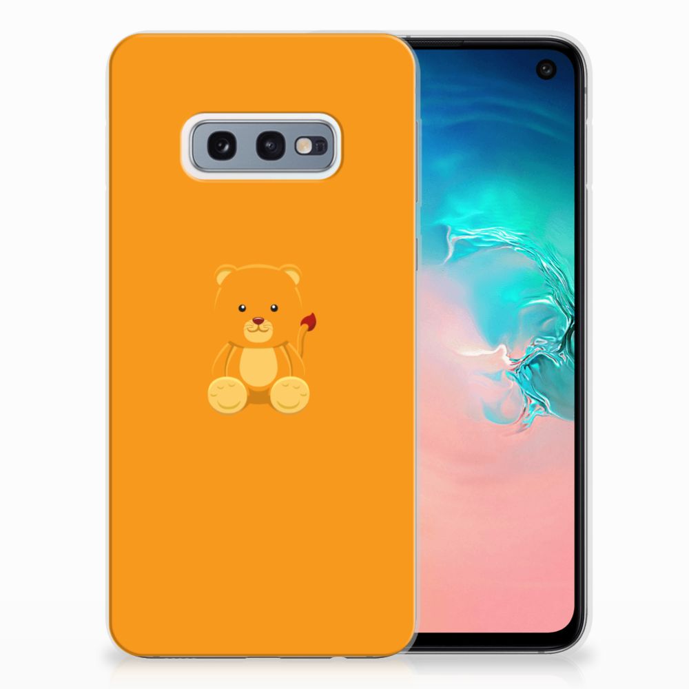 Samsung Galaxy S10e Telefoonhoesje met Naam Baby Beer