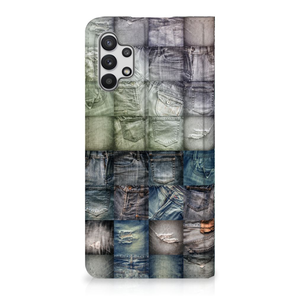 Hippe Standcase Samsung Galaxy A32 5G Spijkerbroeken - B2C Telecom