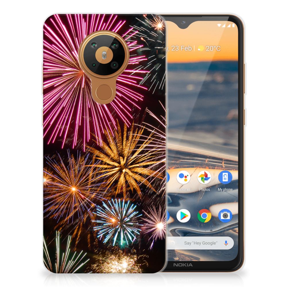 Nokia 5.3 Silicone Back Cover Vuurwerk B2C Telecom