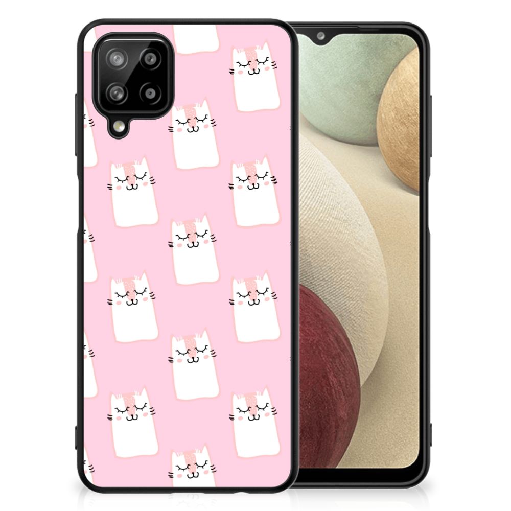 Samsung Galaxy A12 Dierenprint Telefoonhoesje Sleeping Cats