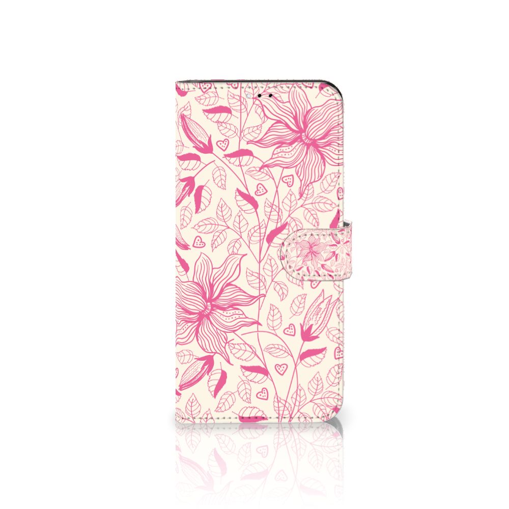 Samsung Galaxy A23 Hoesje Pink Flowers