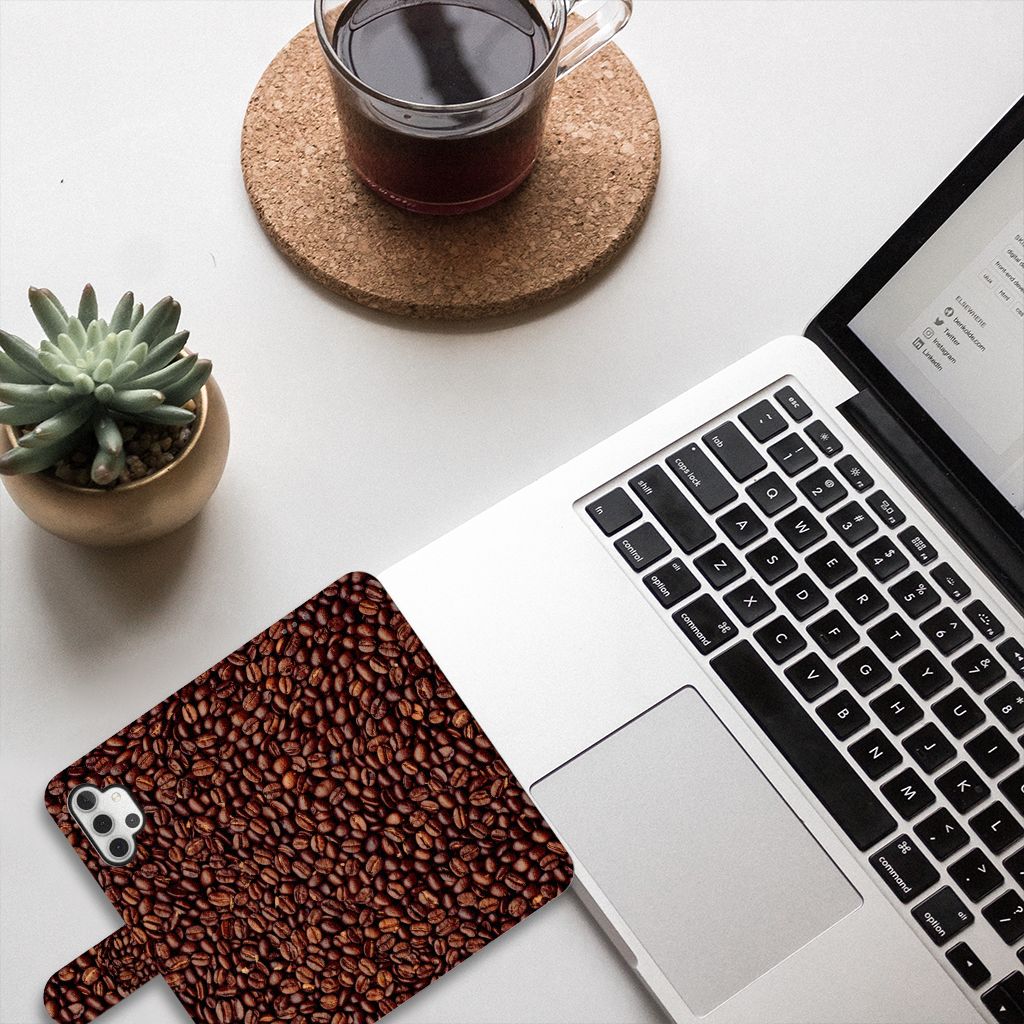 Samsung Galaxy A32 5G Book Cover Koffiebonen