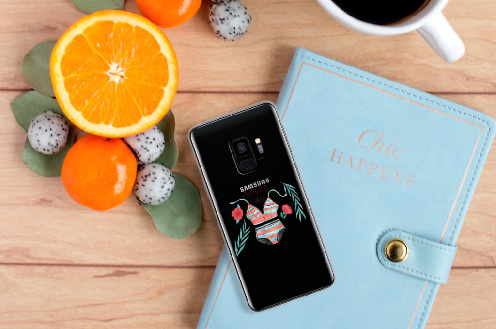 Samsung Galaxy S9 Telefoonhoesje met Naam Boho Summer