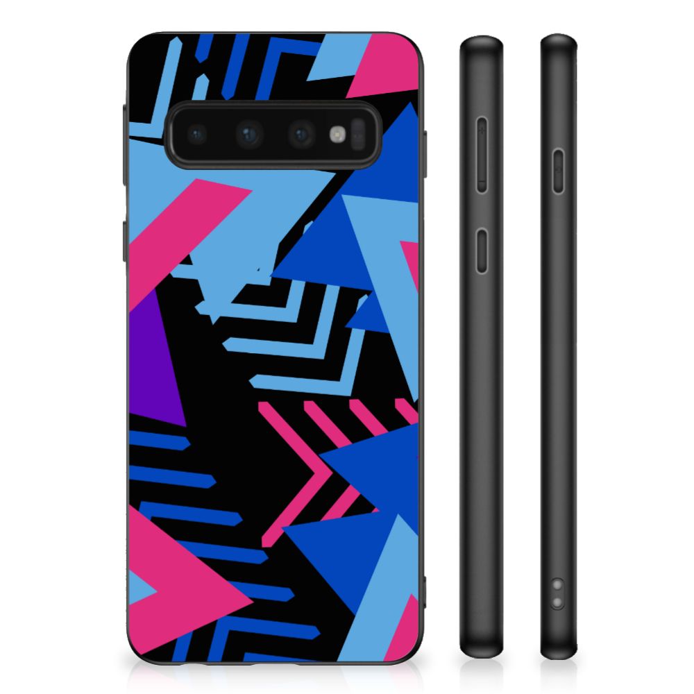Samsung Galaxy S10 Grip Case Funky Triangle