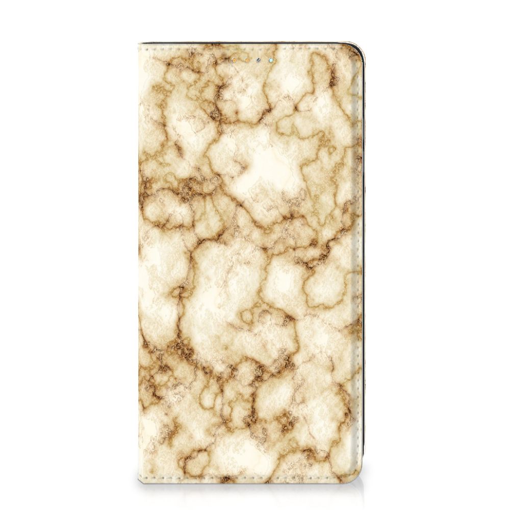 Samsung Galaxy A32 4G | A32 5G Enterprise Editie Standcase Marmer Goud - B2C Telecom