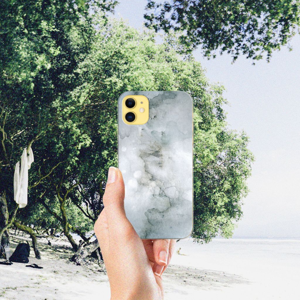 Hoesje maken Apple iPhone 11 Painting Grey