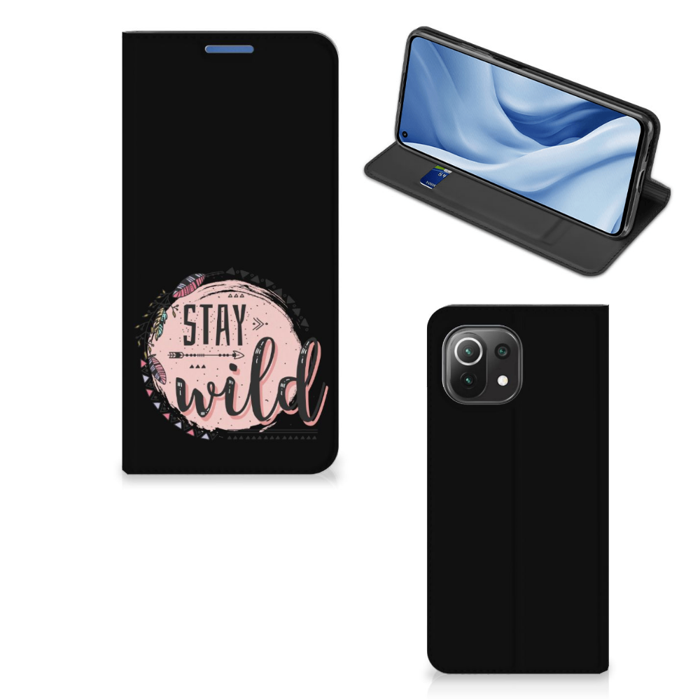 Xiaomi 11 Lite NE 5G | Mi 11 Lite Magnet Case Boho Stay Wild - B2C Telecom
