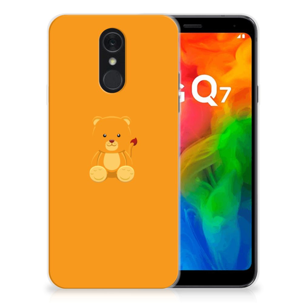 LG Q7 Telefoonhoesje met Naam Baby Beer