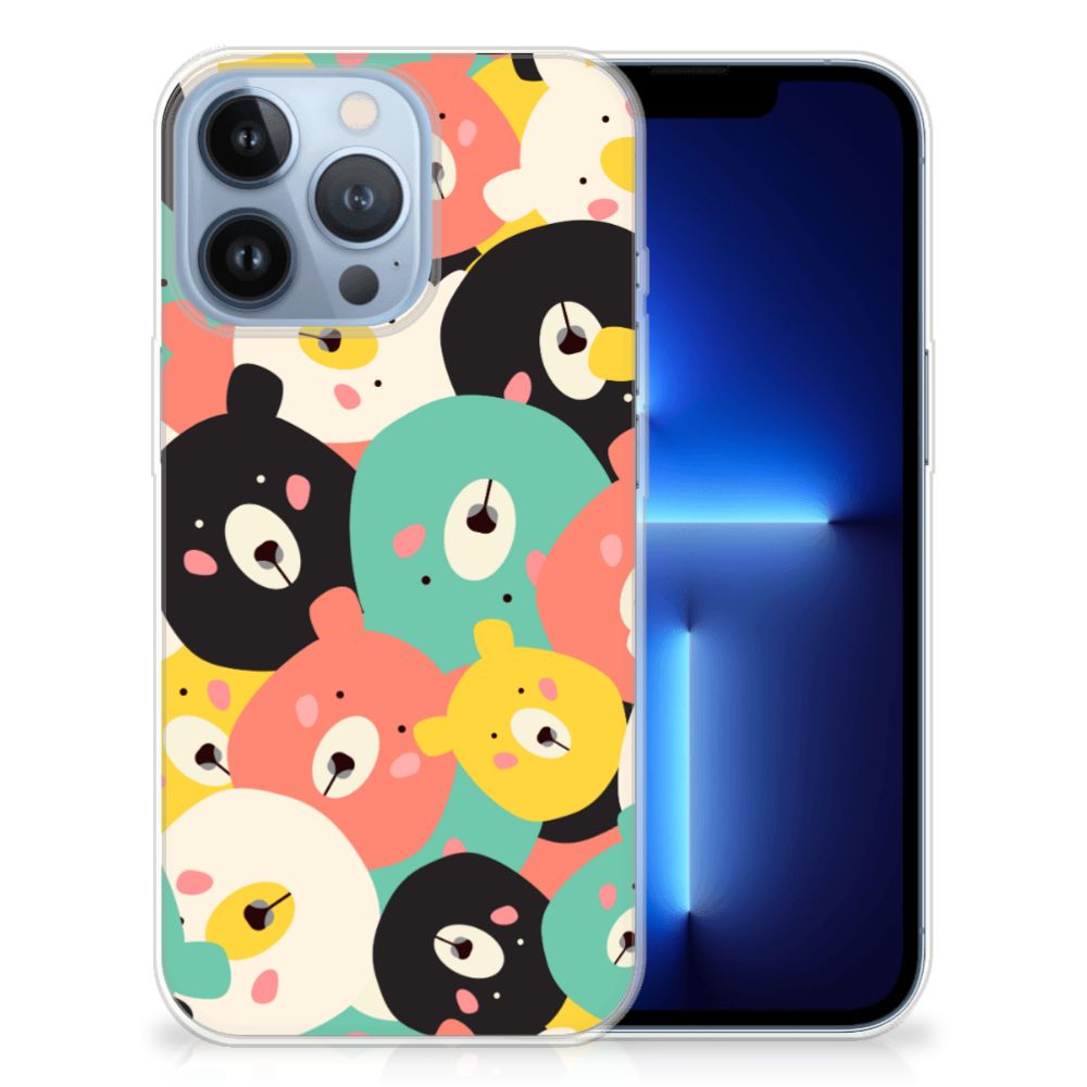 Apple iPhone 13 Pro Telefoonhoesje met Naam Bears B2C Telecom